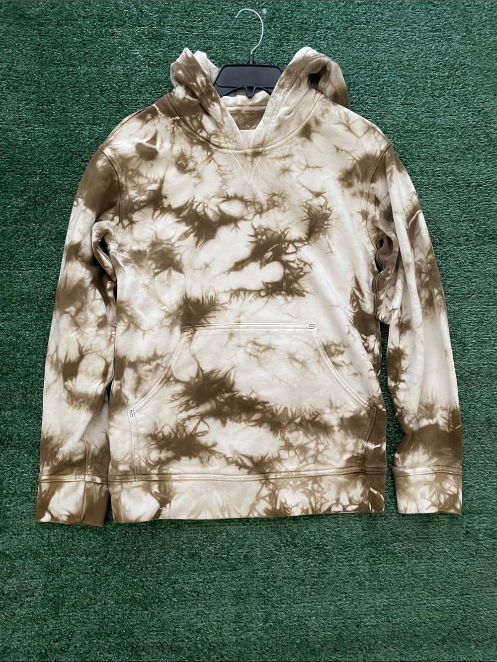 Lululemon All Yours Hoodie Sweatshirt Women’s Size 4 Tie-Dye Earth Dye Clay